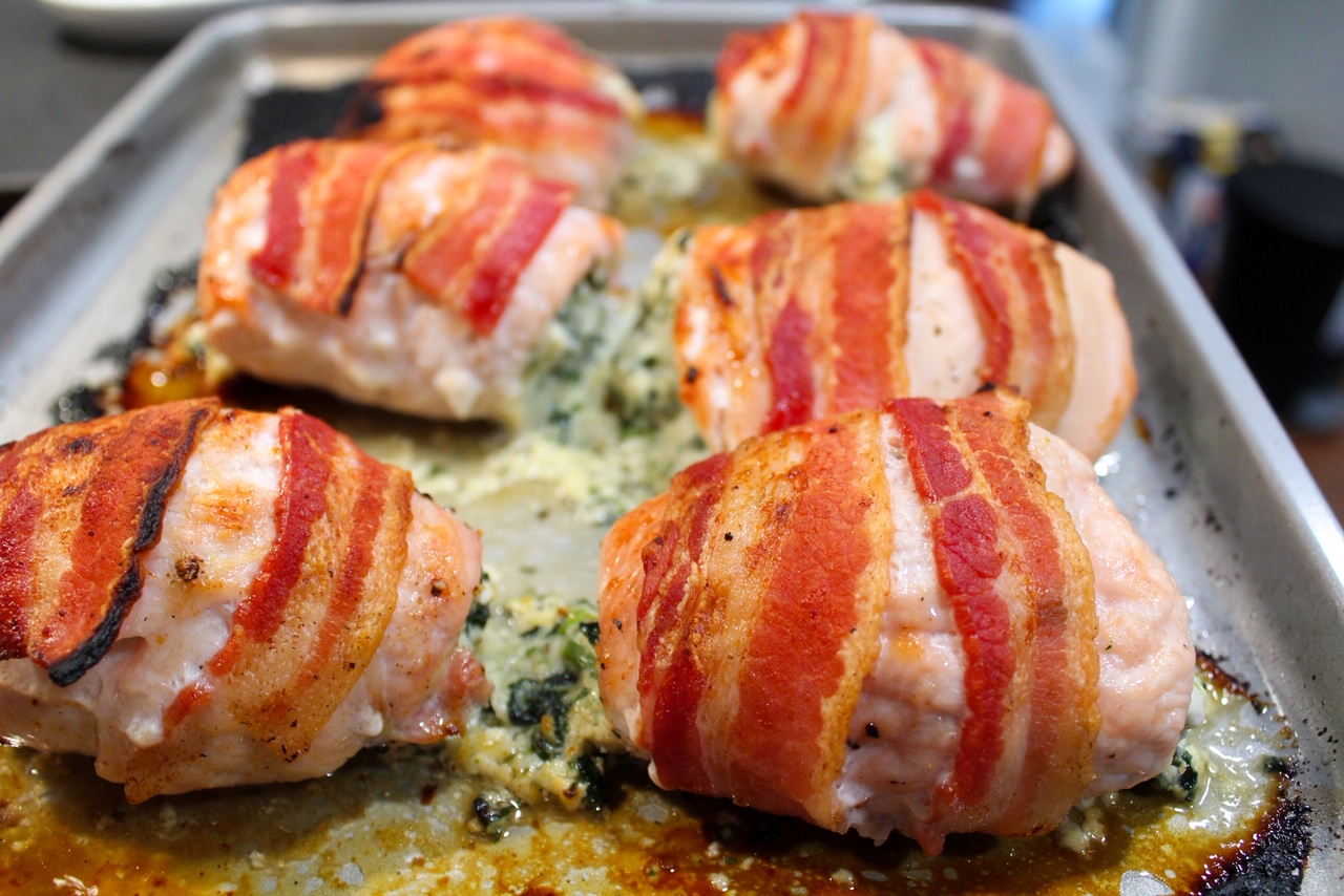 Chicken Roll Up with Ricotta and Spinach