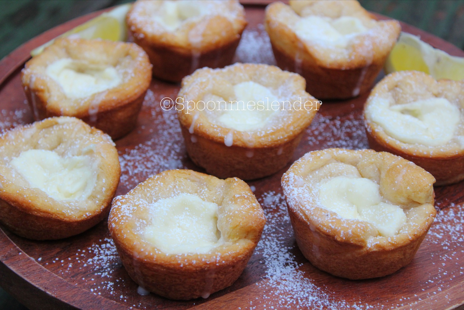 Lemon Cheese Danish Cups