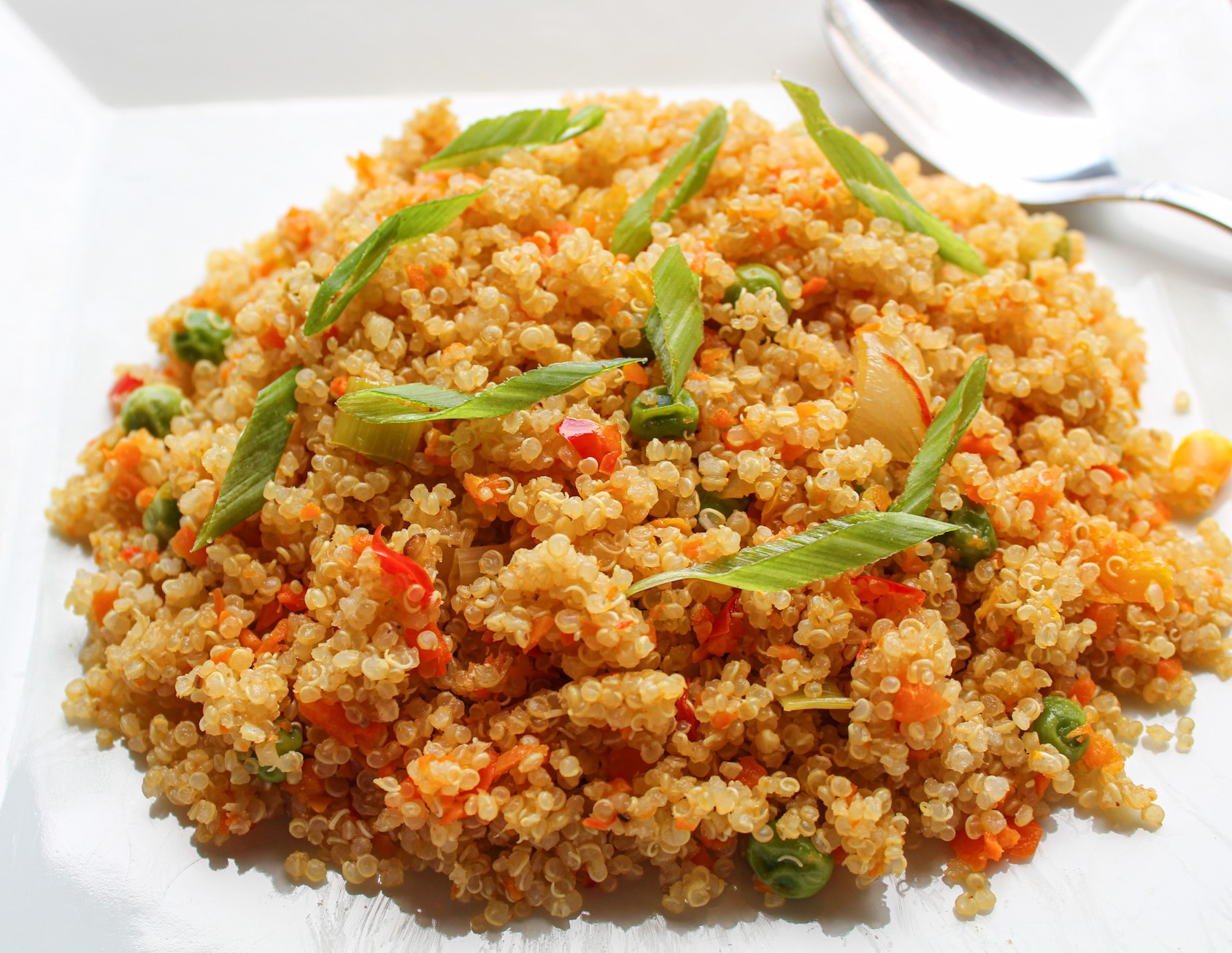 Simple Quinoa Fried Rice