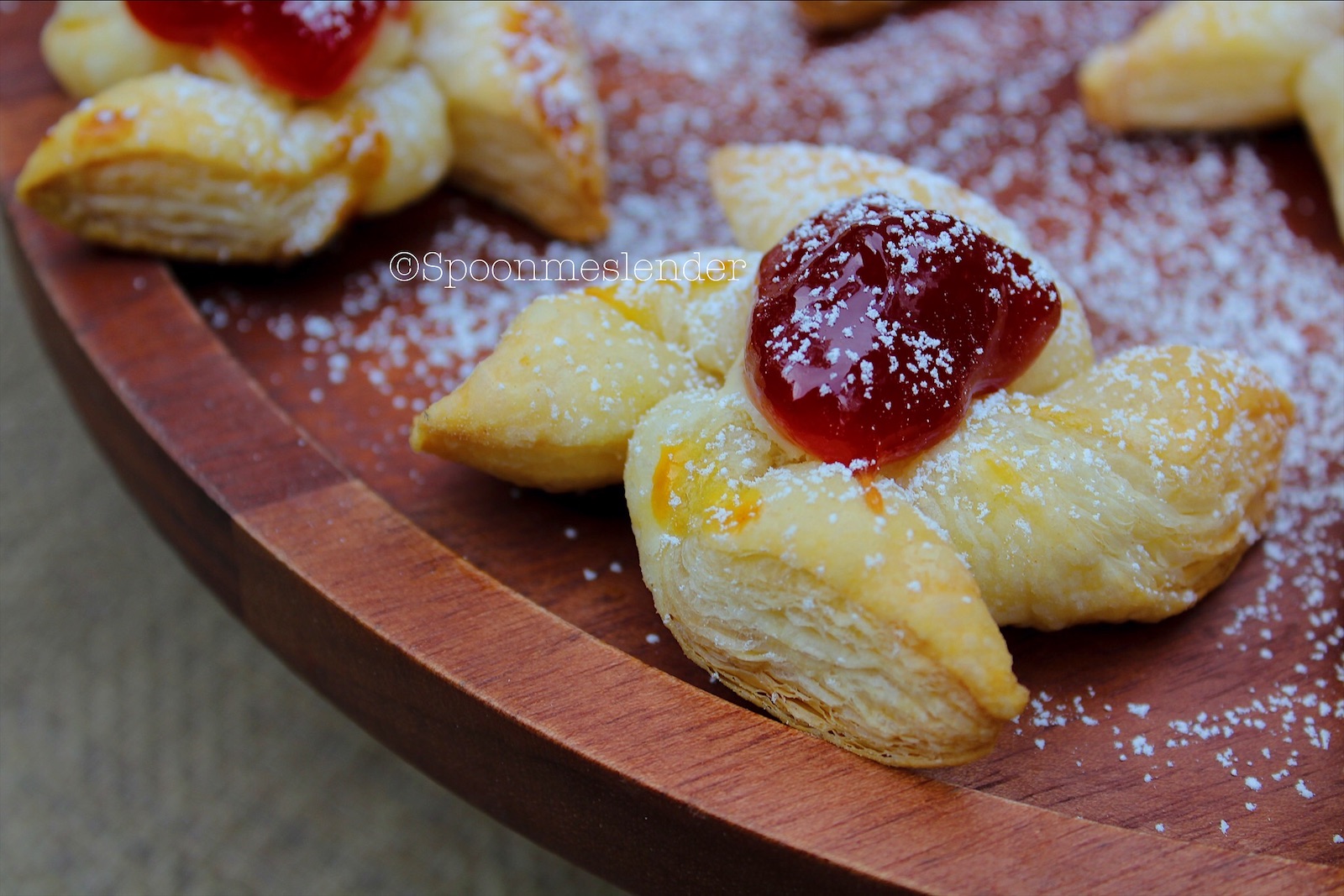 Guava Pinwheel Pastry