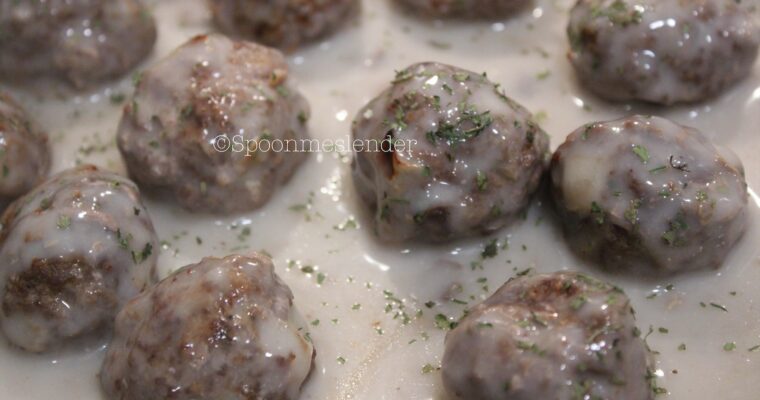 Easy Swedish Meatballs