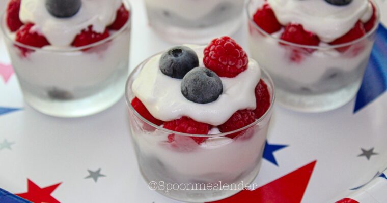 July 4th Frozen Berry Shooters