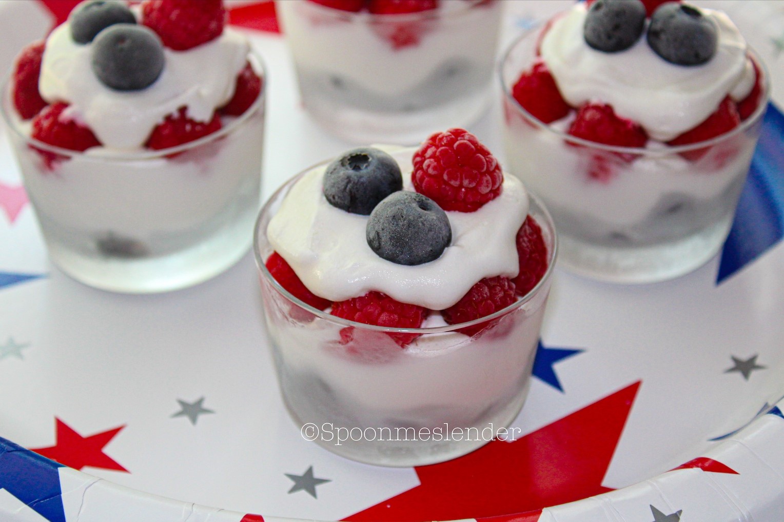 July 4th Frozen Berry Shooters
