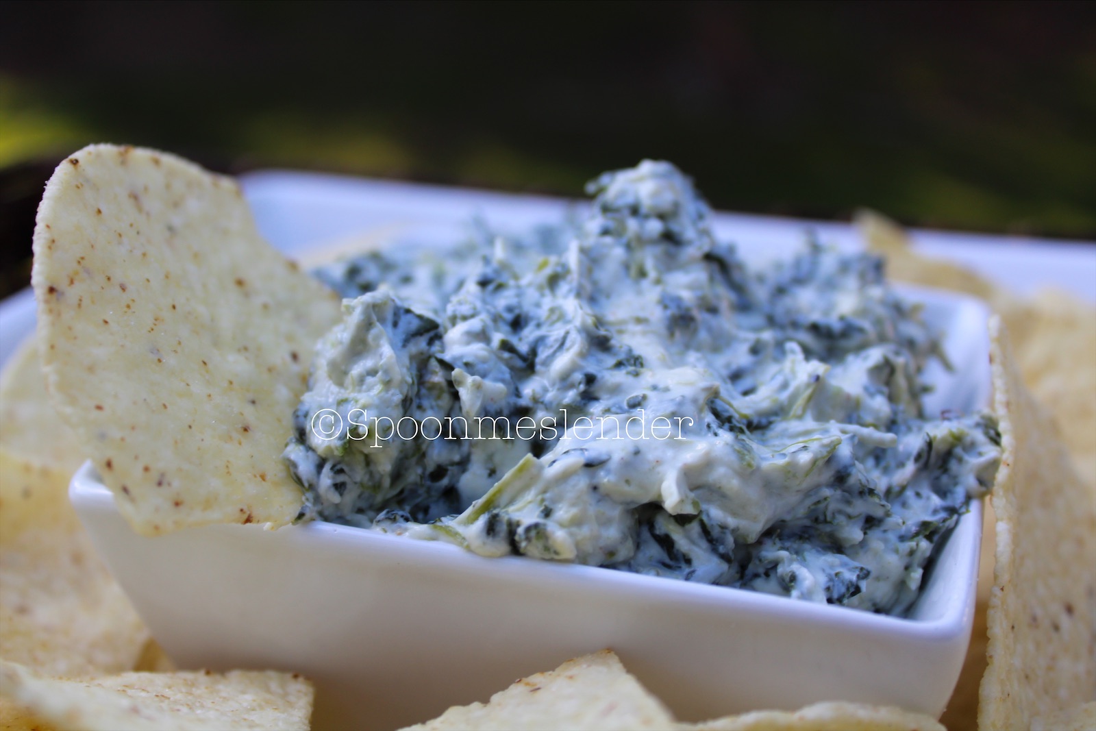 Easy Creamy Spinach Dip