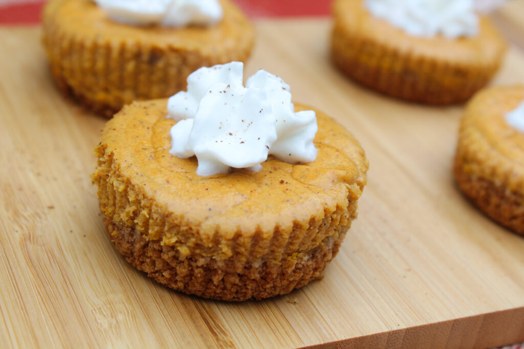 Mini Pumpkin Cheesecakes Spoon Me Slender   IMG 6274 1 1024x683 