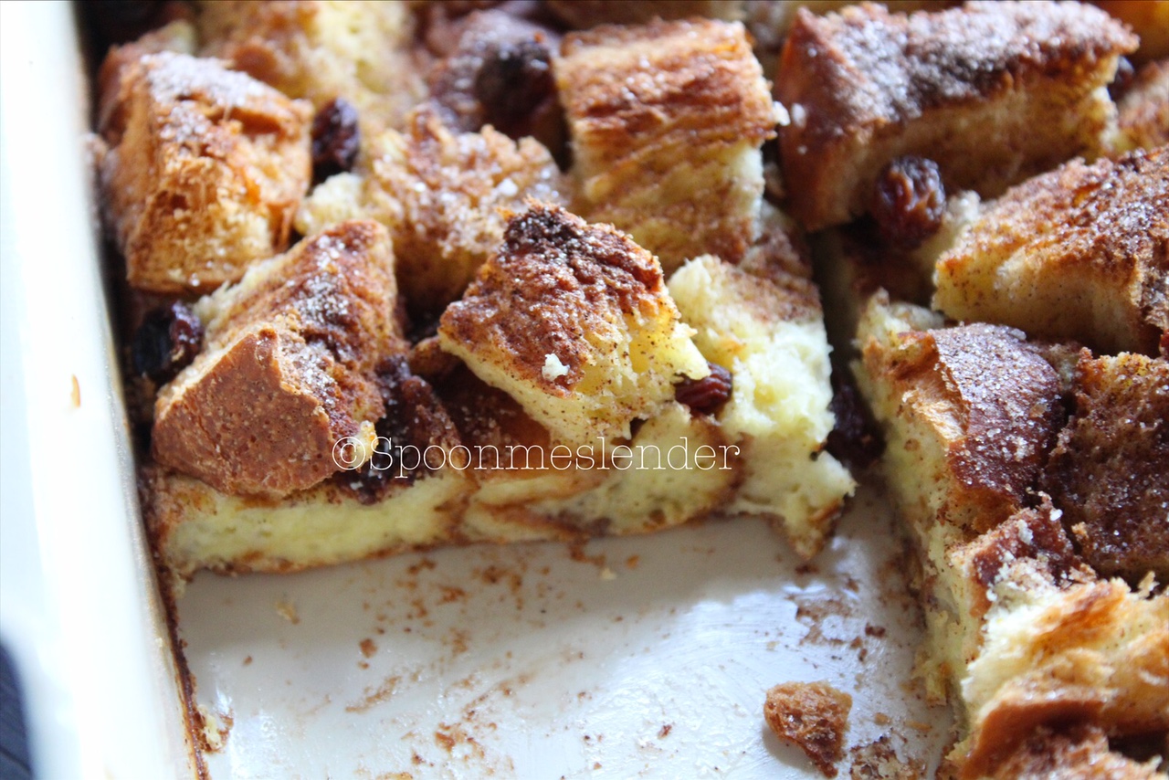 Cinnamon Raisin French Toast Casserole Spoon Me Slender