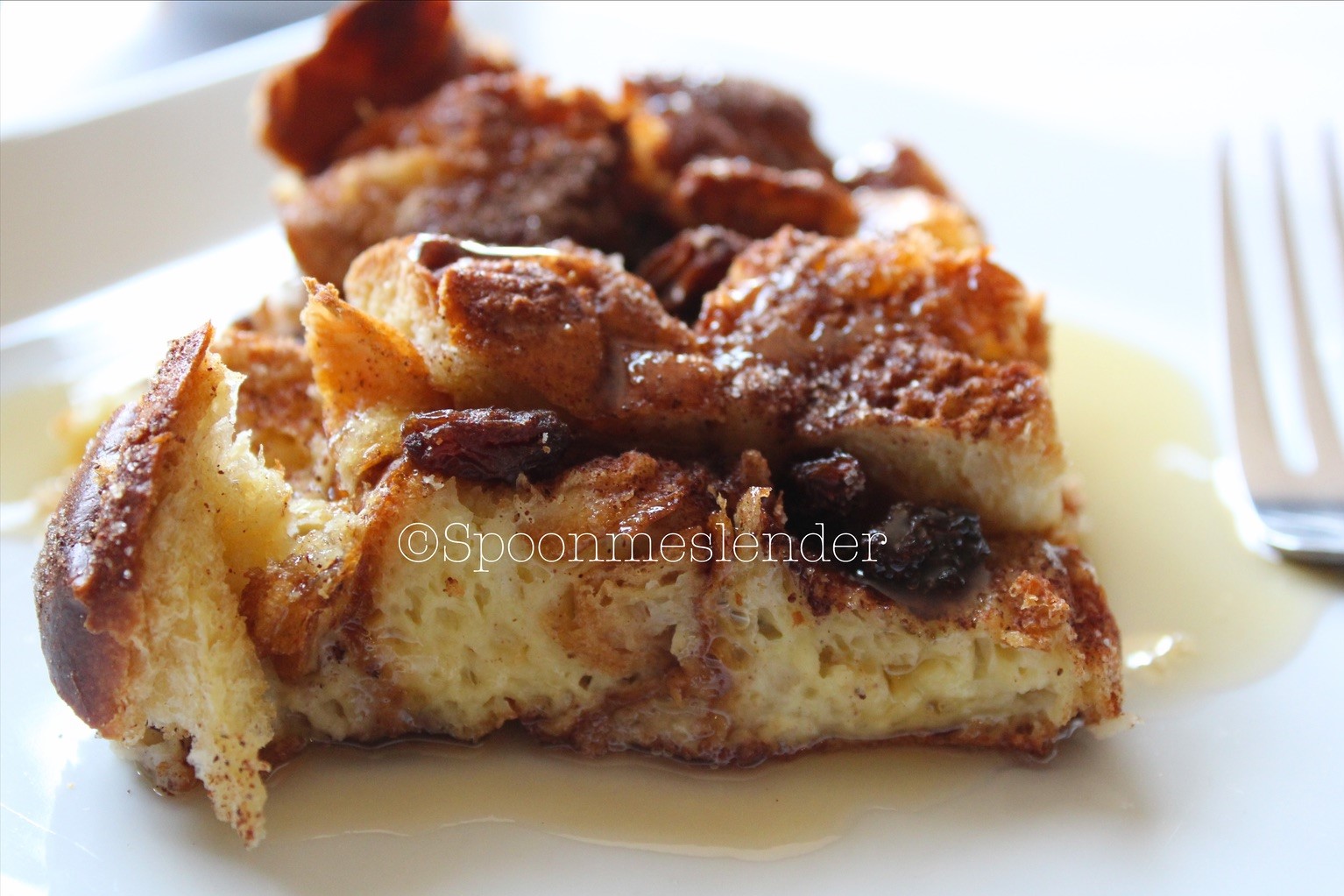 Cinnamon Raisin French Toast Casserole Spoon Me Slender