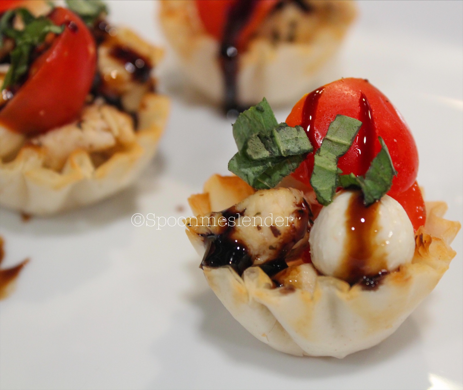 Chicken Caprese Bites