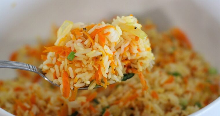 Carrot-Ginger Rice