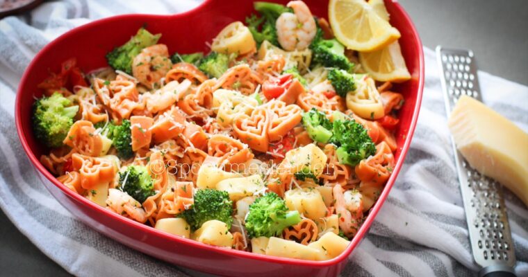 Easy Shrimp and Broccoli with Pasta