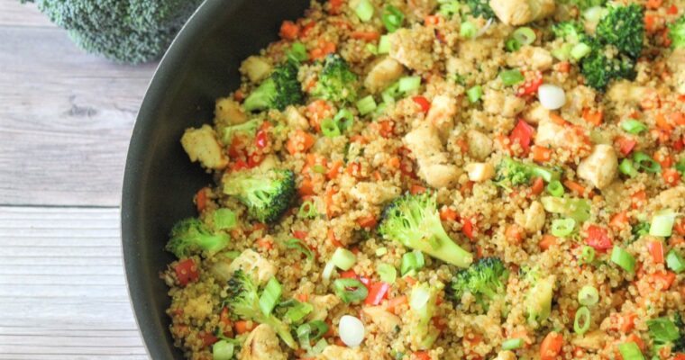 Healthy Chicken and Veggie Quinoa