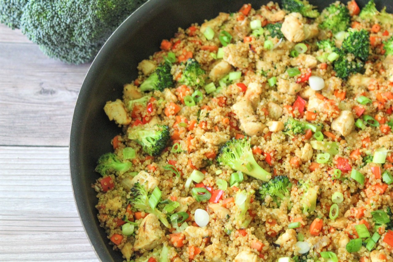 Healthy Chicken and Veggie Quinoa